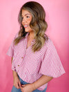 Blissful Stripes Button Down