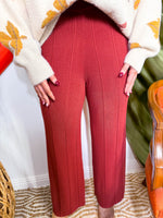 Pumpkin Spice Wide Leg Pants