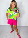 Serve The Sun Shorts - Pink