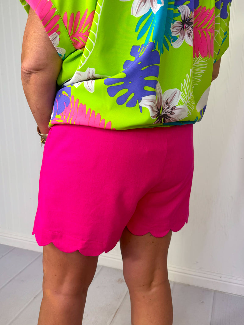Serve The Sun Shorts - Pink