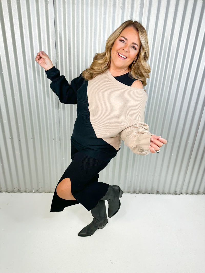 Coco Magic Off Shoulder Sweater