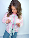 Bubblegum Blooms Quilted Jacket