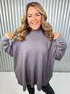Autumn Breeze Sweater- Charcoal