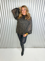 Twilight in Geneva Leopard Top