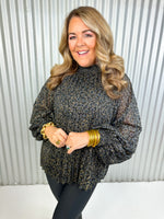 Twilight in Geneva Leopard Top