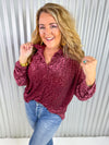 Breaking Dawn Burnout Velvet Button Down