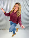 Breaking Dawn Burnout Velvet Button Down
