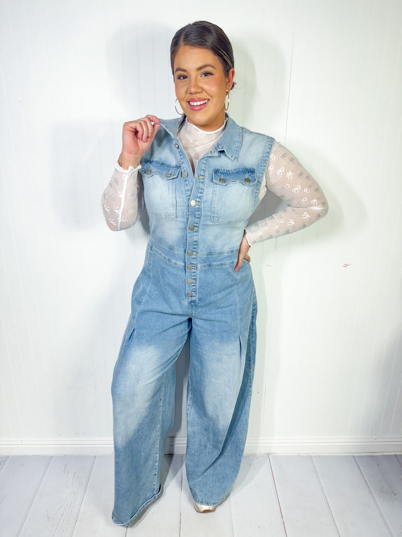 Die for Denim Jumpsuit