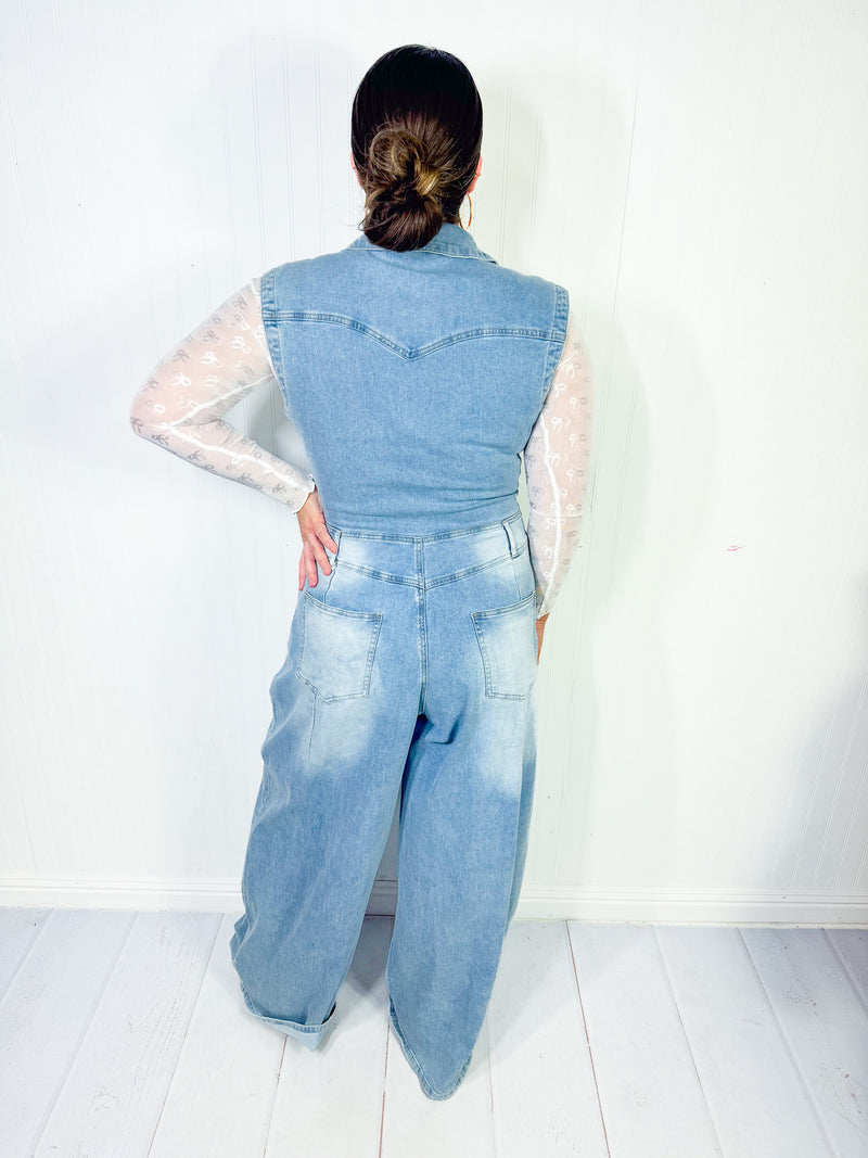 Die for Denim Jumpsuit