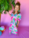 Pretty Palms Maxi Dress