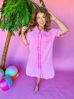 Pink Paradise Midi Dress