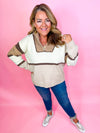 Sweet S'mores Quarter Zip Sweater