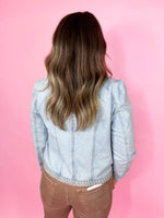 Braided Beauty Denim Jacket