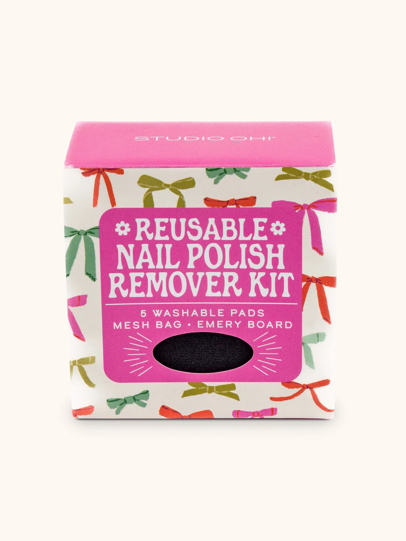 Put A Bow On It Reusable Nail Polish Remover Kit