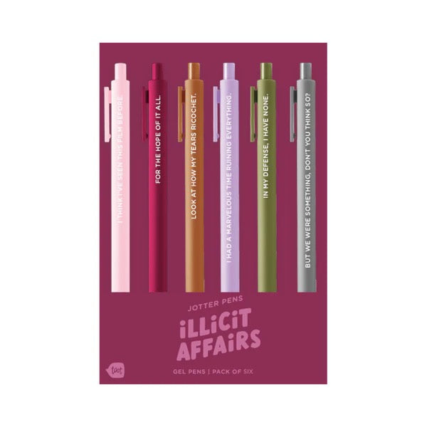 Talking Out Of Turn - Swiftie Jotter 6 Pack