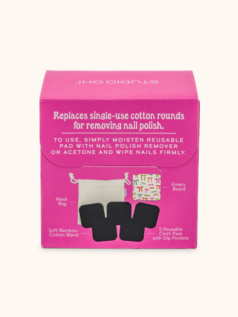 Put A Bow On It Reusable Nail Polish Remover Kit