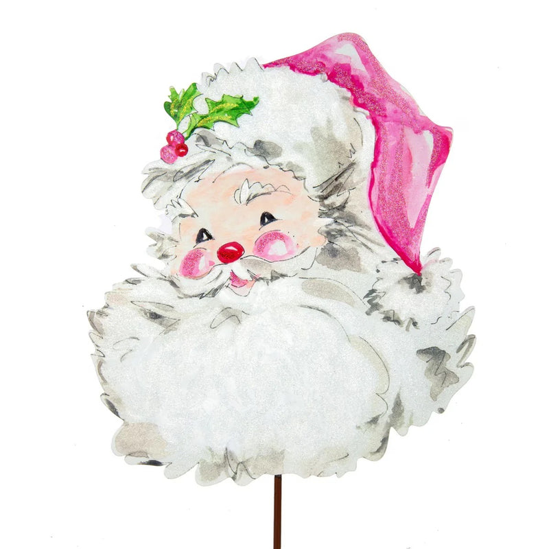 The Round Top Collection - Beck's Pink Santa Stake