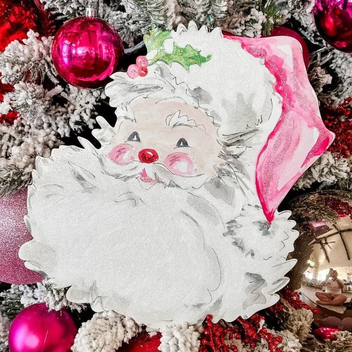 The Round Top Collection - Beck's Pink Santa Stake