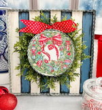 The Round Top Collection - Beck's Mini Traditional Wreath Charm