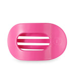 Teleties -  Large Flat Round Clip | Paradise Pink