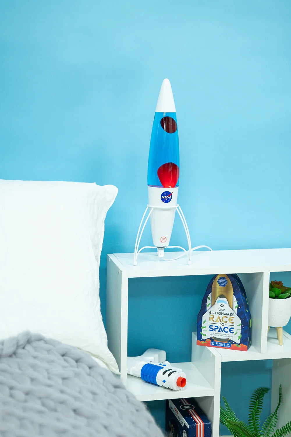 NASA Space Rocket Lava Lamp