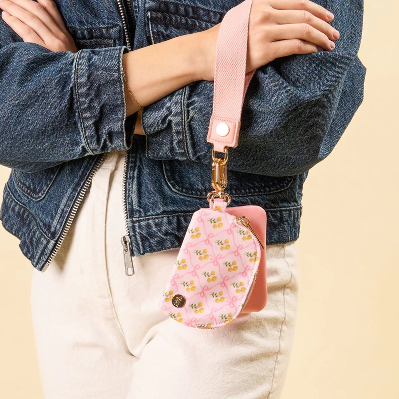 The Darling Effect - Dynamic Duo Pouch Wristlet - Marigold Lane Pink