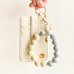 Hands-Free Silicone Beaded Keychain Wristlet - Urban Dreams