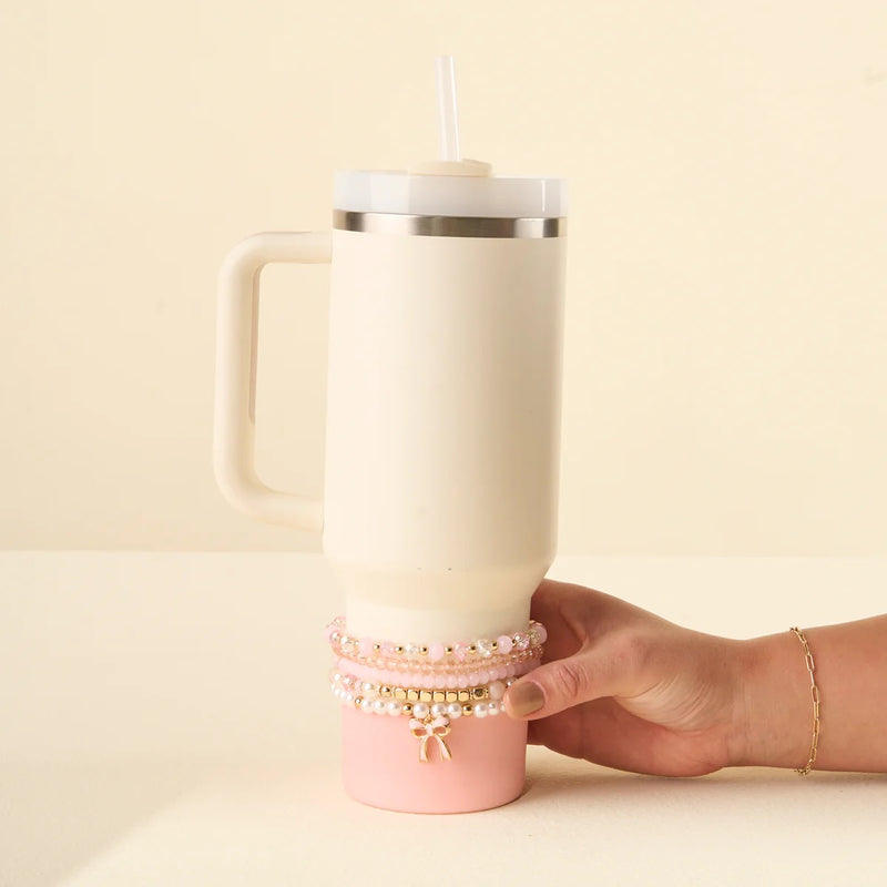 The Darling Effect -Tumbler Bracelet Stack - Coquette Charm