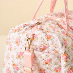The Darling Effect - On-the-Go Quilted Weekender Bag - Endless Daydream Cream