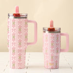The Darling Effect - 20 oz Lifestyle Flip Straw Tumbler - Oh So Fancy Pink