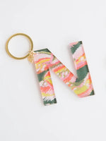 Mary Square - Initial Keychain Collection | Forever Floral