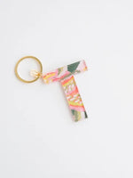Mary Square - Initial Keychain Collection | Forever Floral