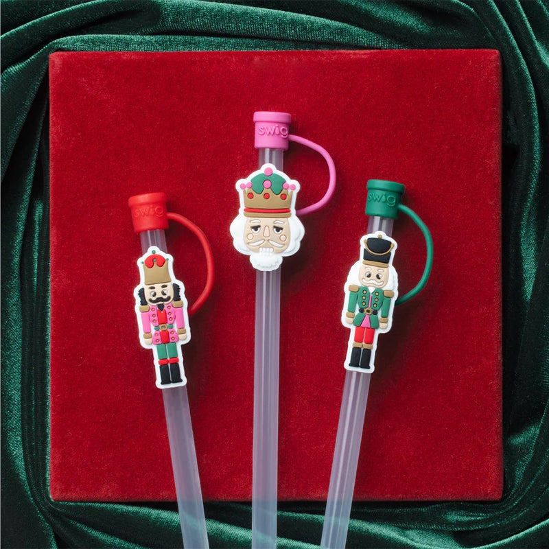 Swig - Classic Nutcracker Straw Topper Set