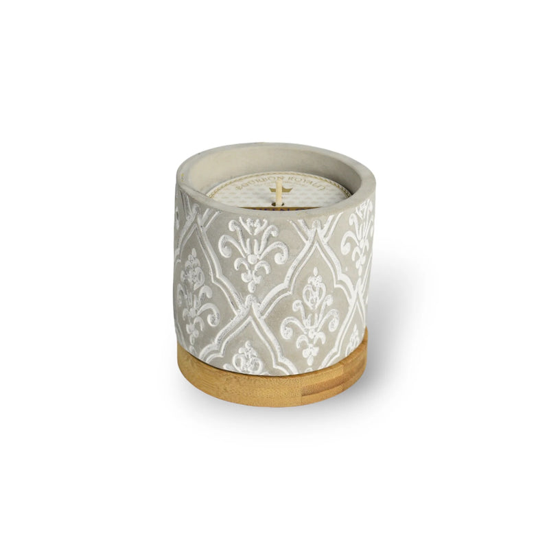 Bourbon Royalty- Belle- 16oz Damask Stone Candle