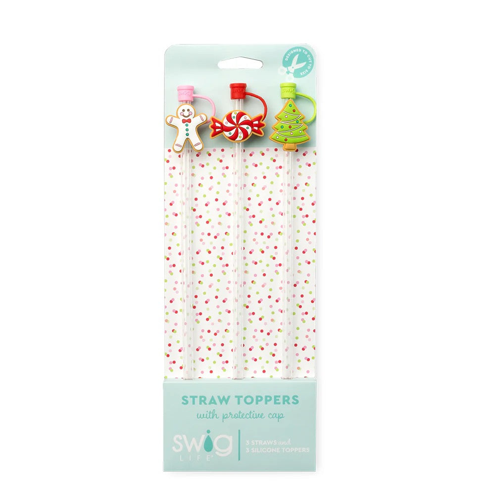 Swig - Cookie Jar Straw Topper Set