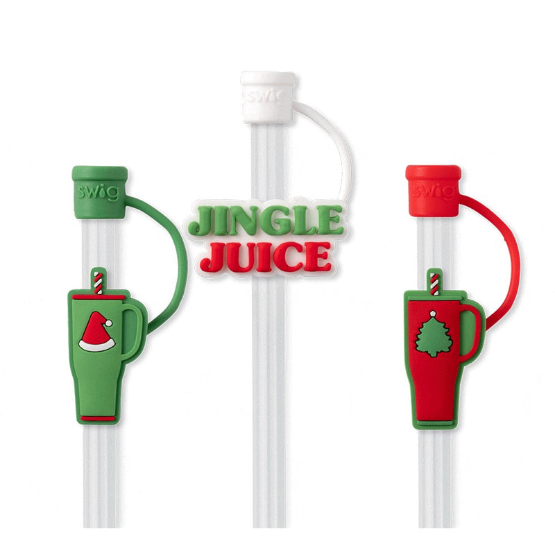 Swig - Mega Mug Christmas Straw Topper Set