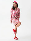 Shiraleah - Felicity Candy Cane Robe