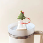 The Darling Effect - Holiday Straw Topper Set - Naughty Or Nice