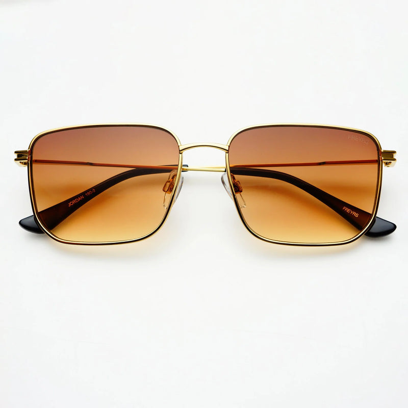 Freyrs Sunnies-Jordan-Gold/Brown