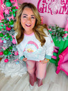 Santa Shimmer Sweatshirt