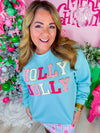 Holly Jolly Patch Luxe Sweatshirt