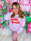 Mary Square- Sarah Sweatshirt- Santa's Favorite