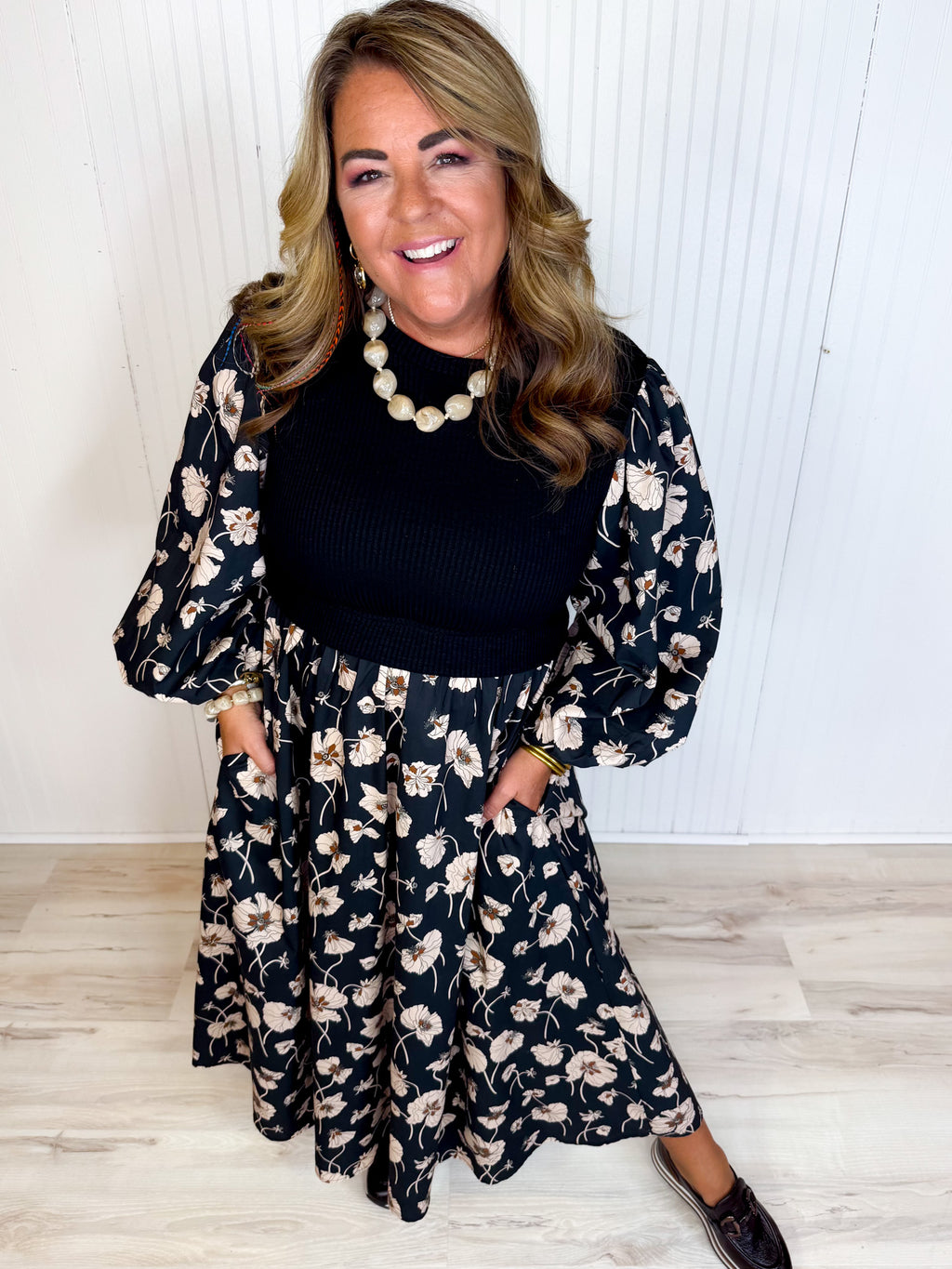 Feels Like Fall Midi Dress