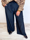 Leopard In The Night Wide Leg Pants