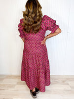 Vineyard Blooms Midi Dress