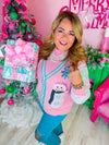 Frosty & Fabulous Snowman Cardigan