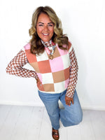 Check It Out Mesh Layering Top