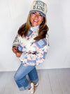 Queen of Sparkles- Patchwork Sweatshirt