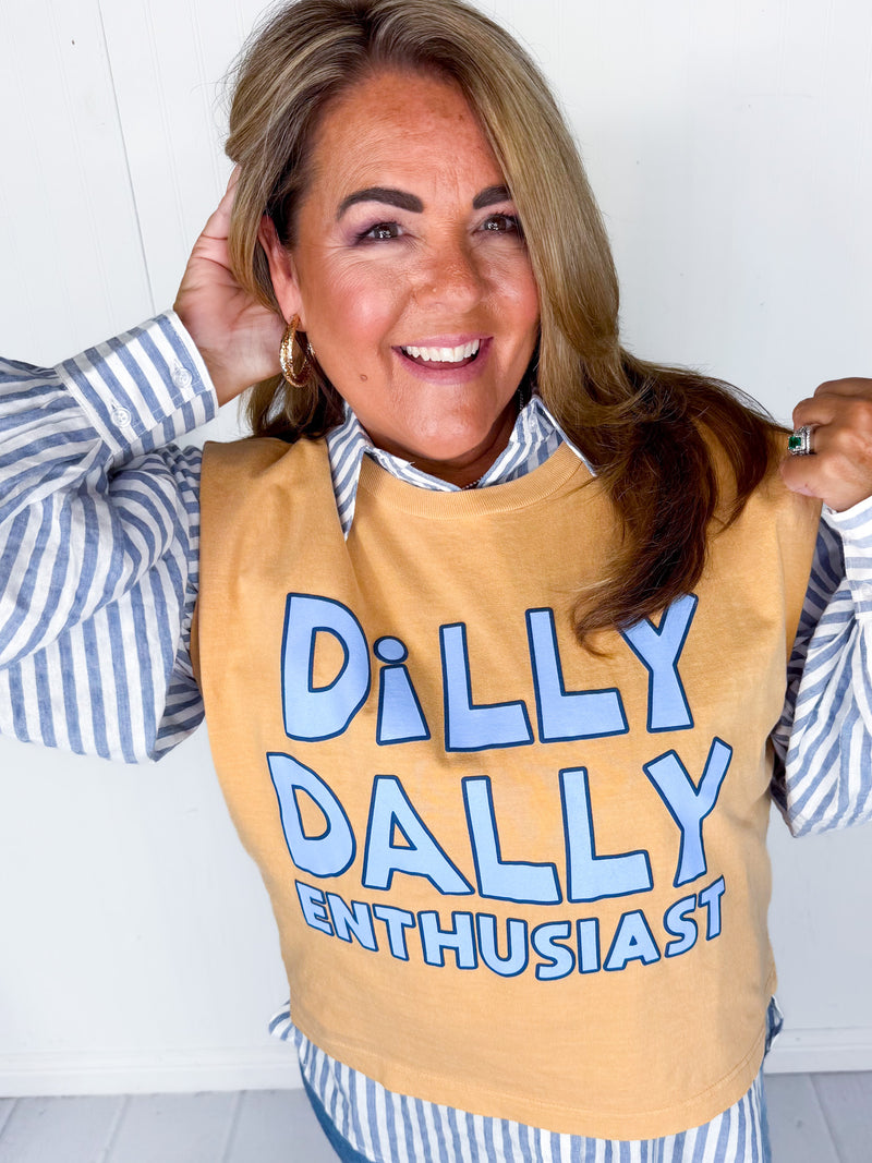 Dilly Dally Enthusiast Sleeveless Tee