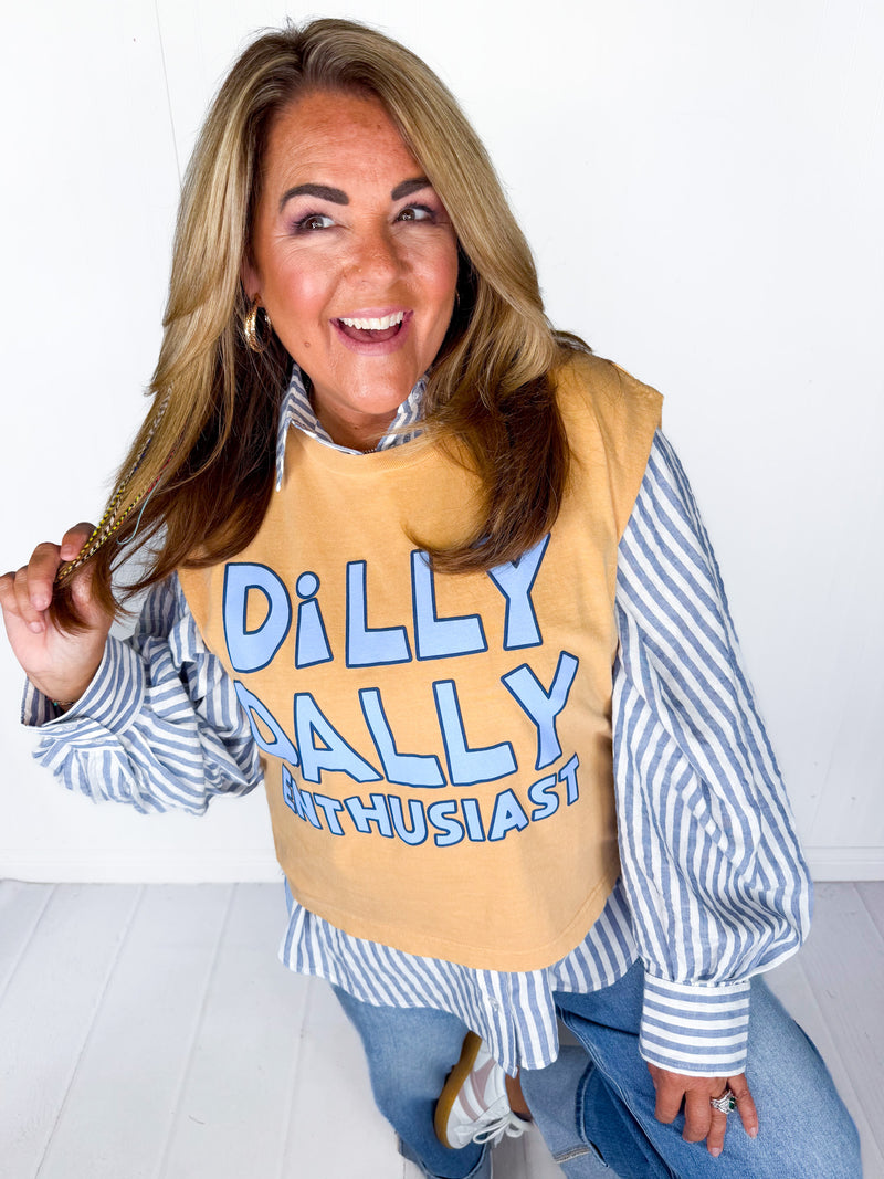 Dilly Dally Enthusiast Sleeveless Tee